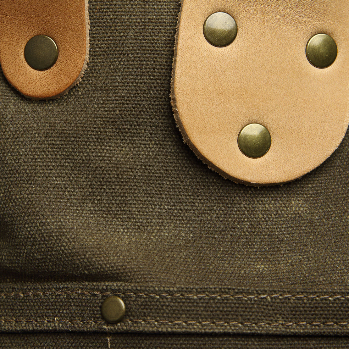 Garrison Waxed Canvas Carry-All - Tan/Natural