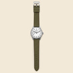 Standard Issue Field Watch 42mm - White/Olive - Weiss Watch Co - STAG Provisions - Accessories - Watches