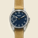 Standard Issue Field Watch 42mm - Blue/Brown - Weiss Watch Co - STAG Provisions - Accessories - Watches