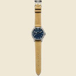 Standard Issue Field Watch 42mm - Blue/Brown - Weiss Watch Co - STAG Provisions - Accessories - Watches