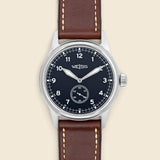 Standard Issue Field Watch 38mm - Blue/Brown - Weiss Watch Co - STAG Provisions - Accessories - Watches