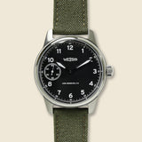 Standard Issue Field Watch 42mm - Black/Olive - Weiss Watch Co - STAG Provisions - Accessories - Watches