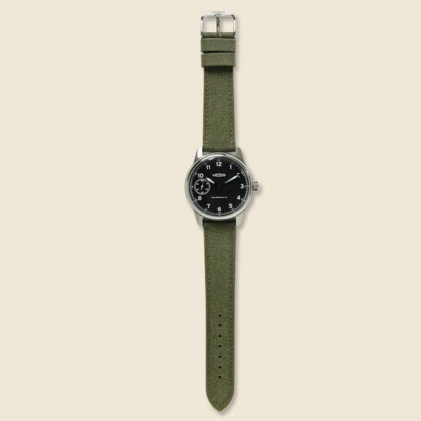 
                          Standard Issue Field Watch 42mm - Black/Olive - Weiss Watch Co - STAG Provisions - Accessories - Watches
                        