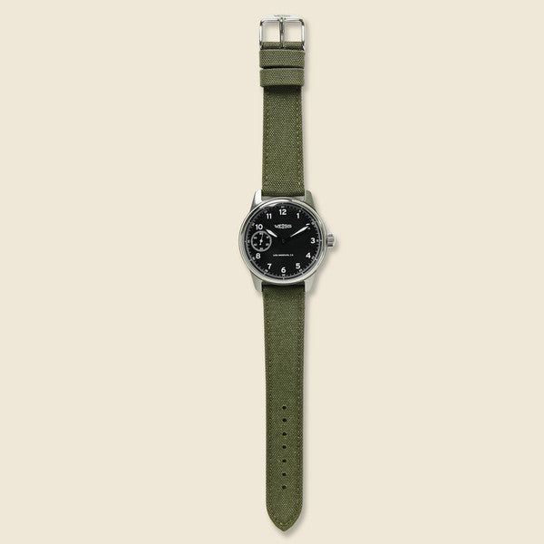 Standard Issue Field Watch - Black/Olive - Weiss Watch Co - STAG Provisions - Accessories - Watches