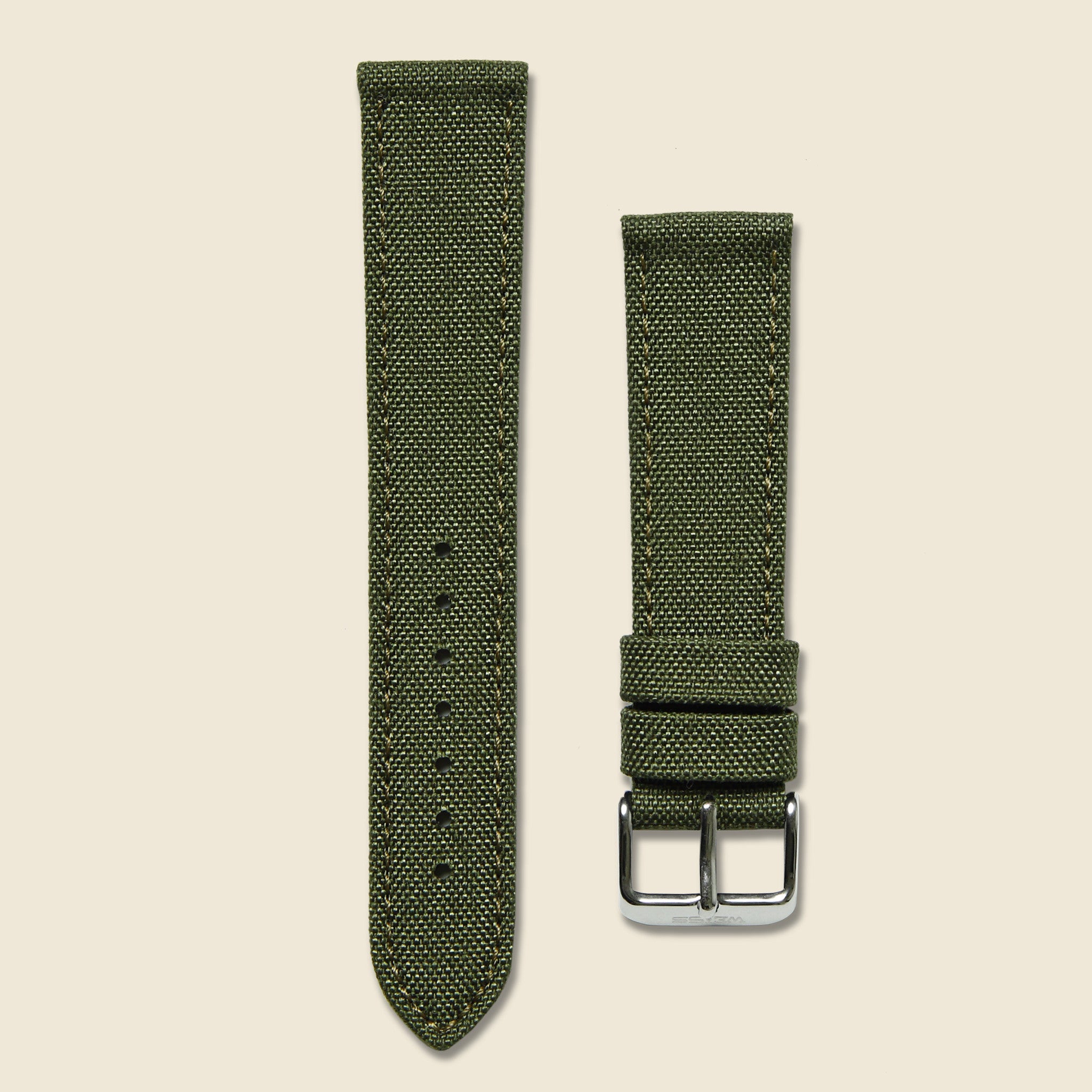 Canvas Watch Band - Olive - Weiss Watch Co - STAG Provisions - Accessories - Watch Bands