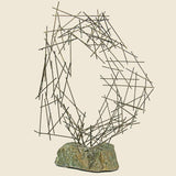 1970s Modern Brutalist Sculpture - Art Gallery - STAG Provisions - One & Done - Art