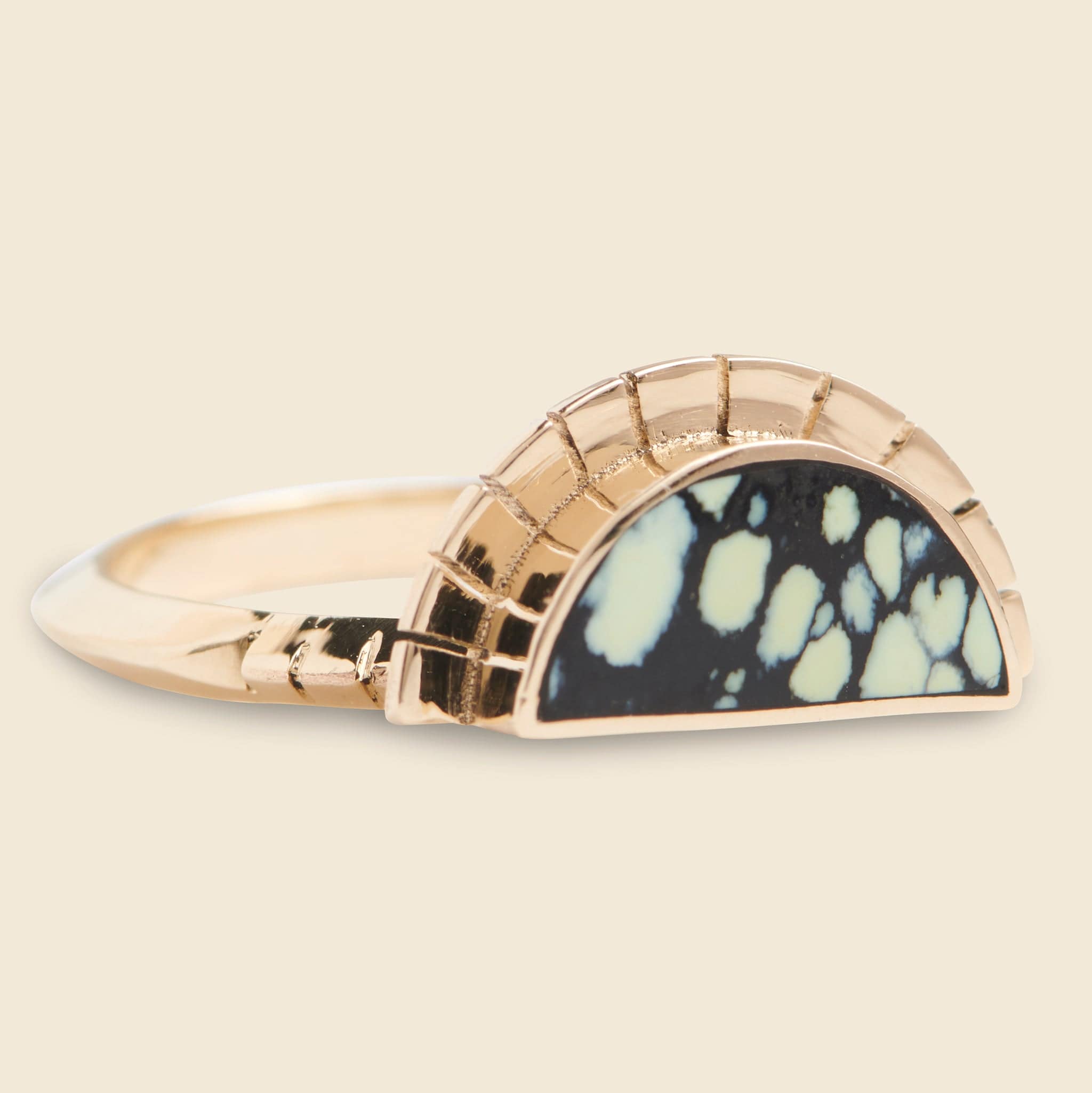 
                          Selene Ring - Colina Verde Variscite - Young in the Mountains - STAG Provisions - W - Accessories - Ring
                        