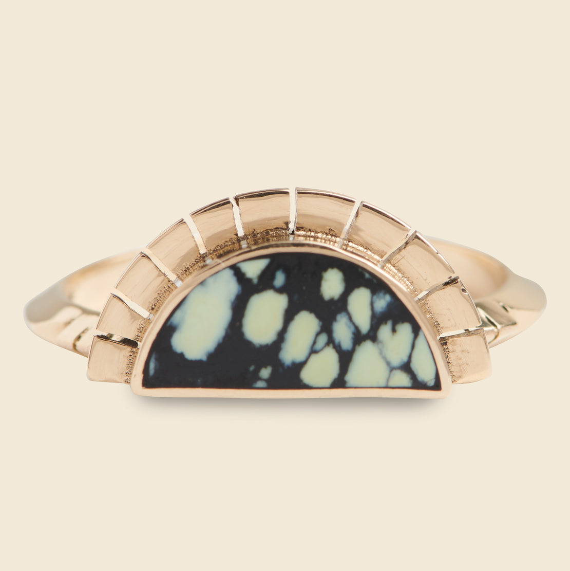 Young in the Mountains Selene Ring - Colina Verde Variscite