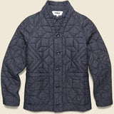 Quilted Denim Erkin Jacket - Indigo - YMC - STAG Provisions - Outerwear - Coat / Jacket