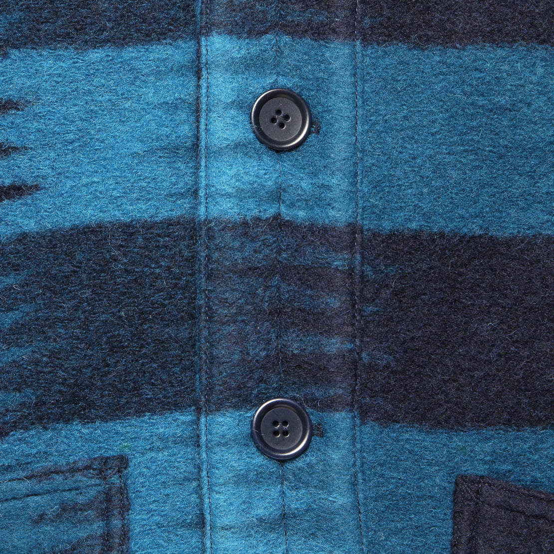 Wool Erkin Jacket - Blue Plaid - YMC - STAG Provisions - Outerwear - Coat / Jacket
