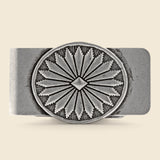 Concho Sunburst Money Clip - Nickel Silver - Yuketen - STAG Provisions - Accessories - Misc. Jewelry
