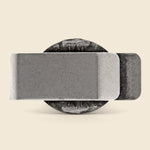 Concho Carved Money Clip - Nickel Silver - Yuketen - STAG Provisions - Accessories - Misc. Jewelry
