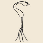 Braided Leather Necklace - Black - Yuketen - STAG Provisions - Accessories - Necklaces