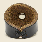 Leather Concho Ring - Black/Turquoise - Yuketen - STAG Provisions - Accessories - Rings