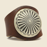 Concho Ring - Leather Needlepoint - Yuketen - STAG Provisions - Accessories - Rings