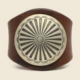 Concho Ring - Leather Needlepoint - Yuketen - STAG Provisions - Accessories - Rings