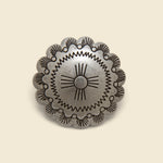 Concho Pin - Nickel Silver - Yuketen - STAG Provisions - Accessories - Pins
