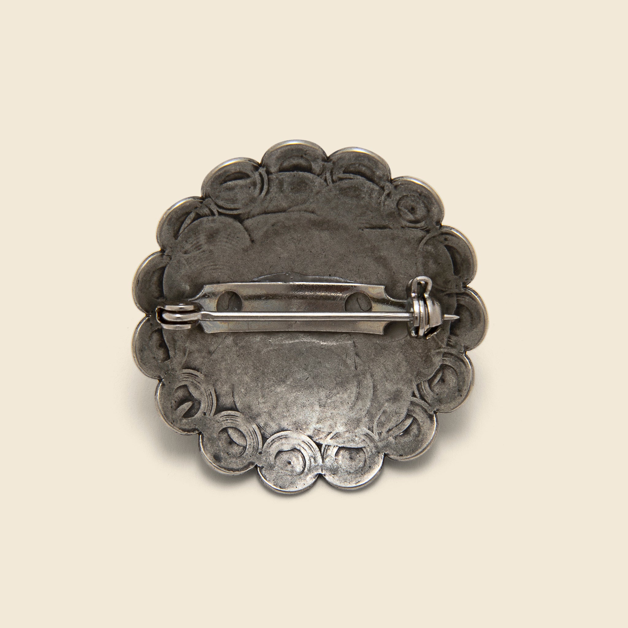 Concho Pin - Nickel Silver - Yuketen - STAG Provisions - Accessories - Pins