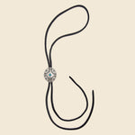 Leather Bolo Tie - Nickel Silver/Turquoise/Leather - Yuketen - STAG Provisions - Accessories - Necklaces