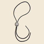 Leather Bolo Tie - Nickel Silver/Leather - Yuketen - STAG Provisions - Accessories - Ties