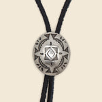 Leather Bolo Tie - Nickel Silver/Leather - Yuketen - STAG Provisions - Accessories - Ties