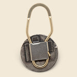 Concho Key Chain Round Smooth Center - Nickel Silver - Yuketen - STAG Provisions - Accessories - Key Chains