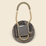 Concho Key Chain Round Smooth Center - Nickel Silver - Yuketen - STAG Provisions - Accessories - Key Chains