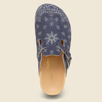 Sal 1 w/ Crepe Sole - Blue Bandana Suede - Yuketen - STAG Provisions - Shoes - Sandals / Flops