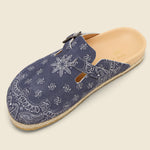Sal 1 w/ Crepe Sole - Blue Bandana Suede - Yuketen - STAG Provisions - Shoes - Sandals / Flops