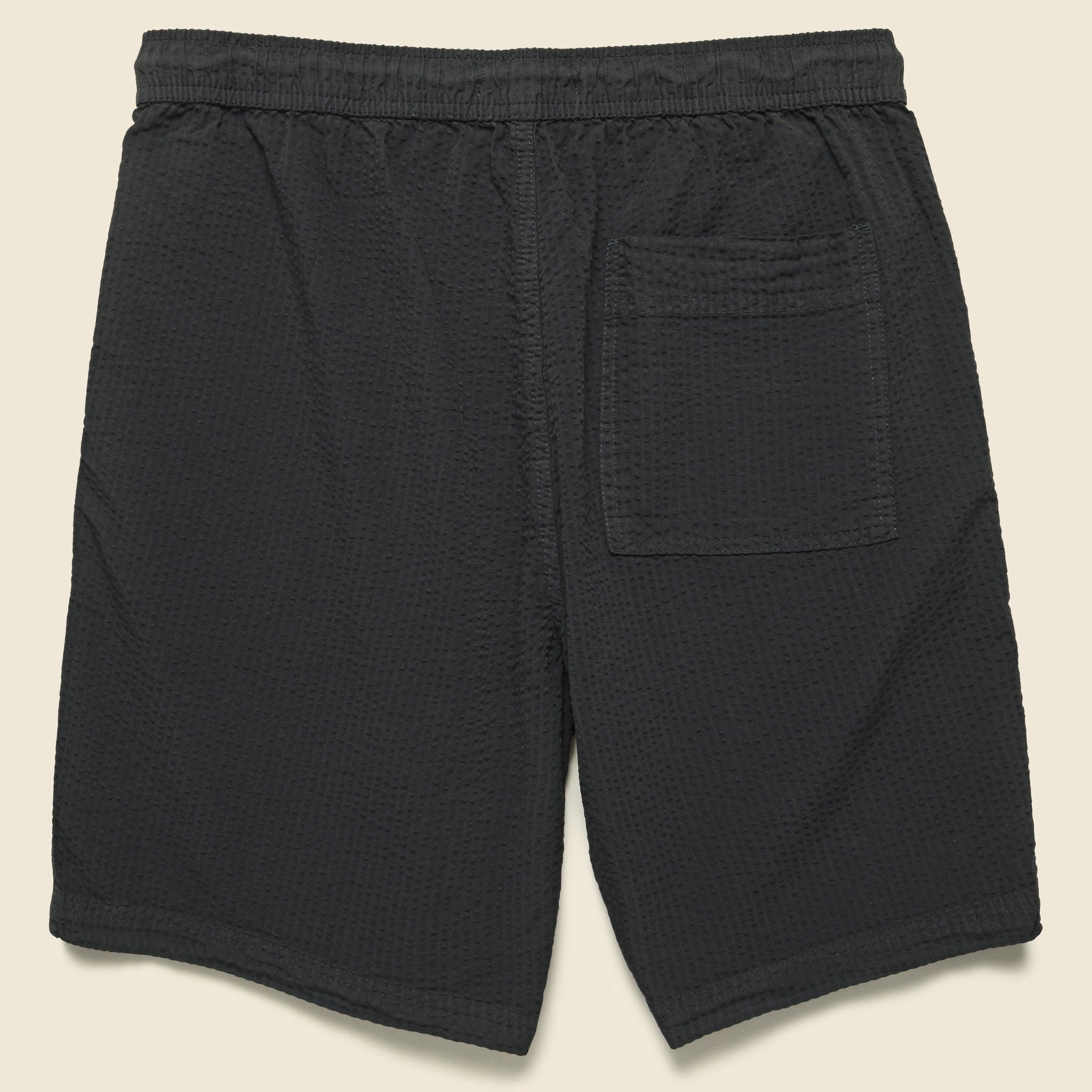 Seersucker Saturday Short - Washed Black - Alex Mill - STAG Provisions - Shorts - Solid