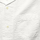 Seersucker Camp Shirt - White - Alex Mill - STAG Provisions - Tops - S/S Woven - Other Pattern