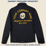 Custom Direct Stitch Embroidery - Skull - Fort Lonesome - STAG Provisions - Accessories - Patches