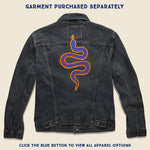 Large Direct Stitch Embroidery - Snake - Fort Lonesome - STAG Provisions - Accessories - Patches